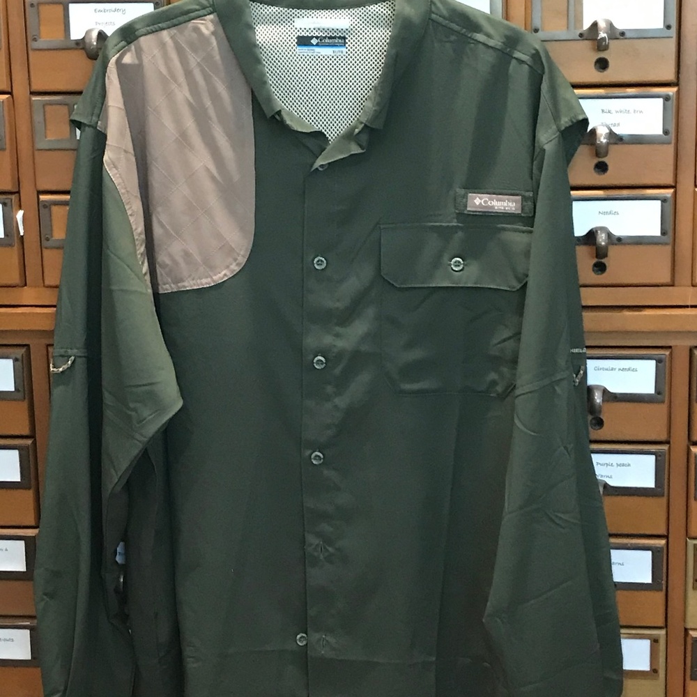 Columbia Men's XL tall hunting shirt
